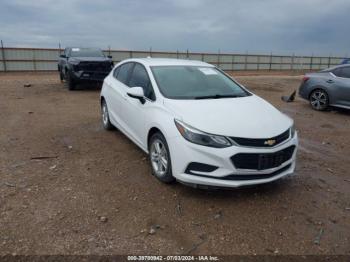  Salvage Chevrolet Cruze