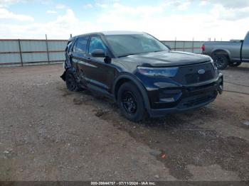  Salvage Ford Police Interceptor Utilit