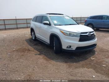  Salvage Toyota Highlander