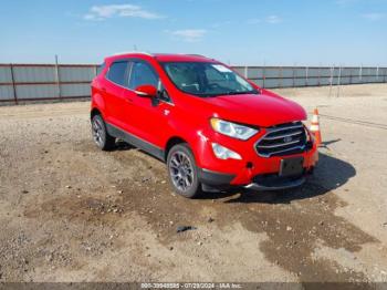  Salvage Ford EcoSport