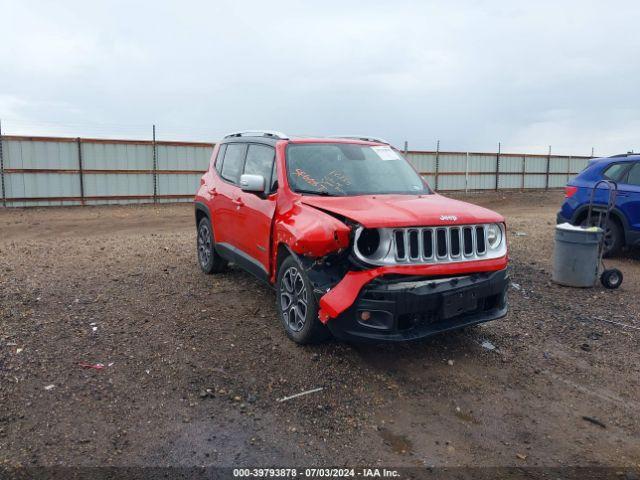  Salvage Jeep Renegade