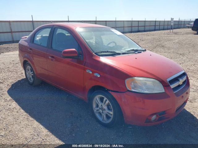  Salvage Chevrolet Aveo