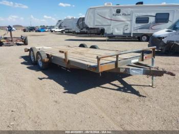  Salvage Texas Bragg Enterpri Trailer