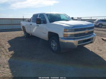  Salvage Chevrolet Silverado 2500