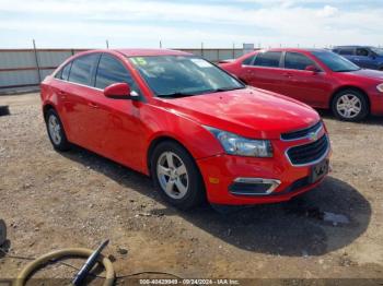  Salvage Chevrolet Cruze