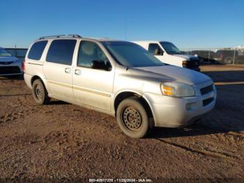  Salvage Chevrolet Uplander