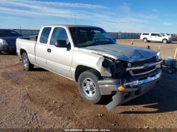  Salvage Chevrolet Silverado 1500