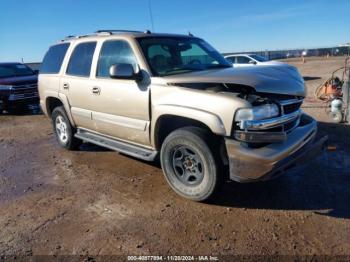  Salvage Chevrolet Tahoe