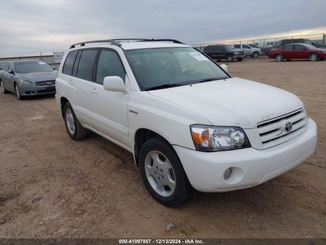  Salvage Toyota Highlander