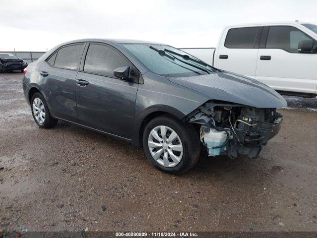  Salvage Toyota Corolla