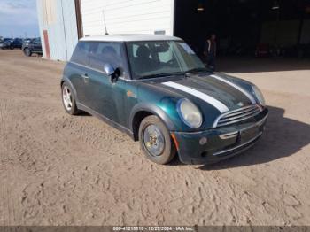  Salvage MINI Cooper