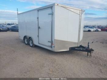  Salvage Rc Trailers, Inc Cargo Trailer 8.5x16