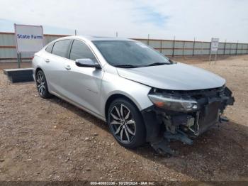  Salvage Chevrolet Malibu