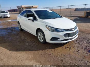  Salvage Chevrolet Cruze