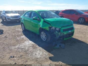  Salvage Chevrolet Sonic