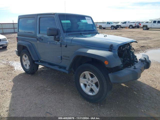  Salvage Jeep Wrangler