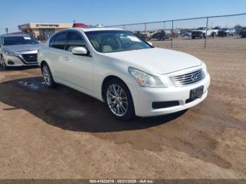  Salvage INFINITI G37