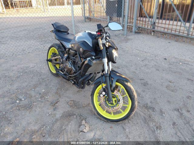  Salvage Yamaha Fz07