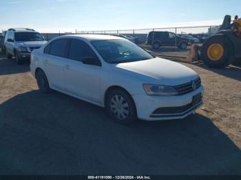  Salvage Volkswagen Jetta