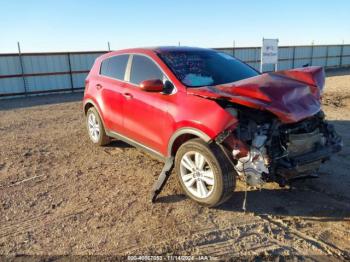  Salvage Kia Sportage