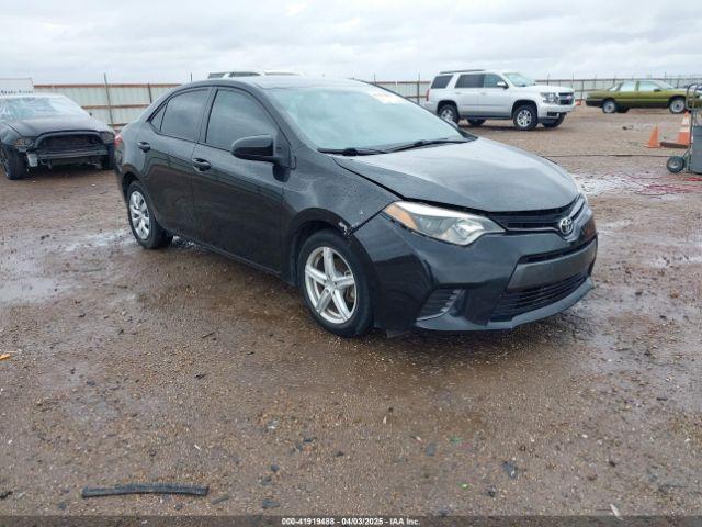 Salvage Toyota Corolla