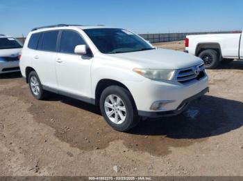  Salvage Toyota Highlander