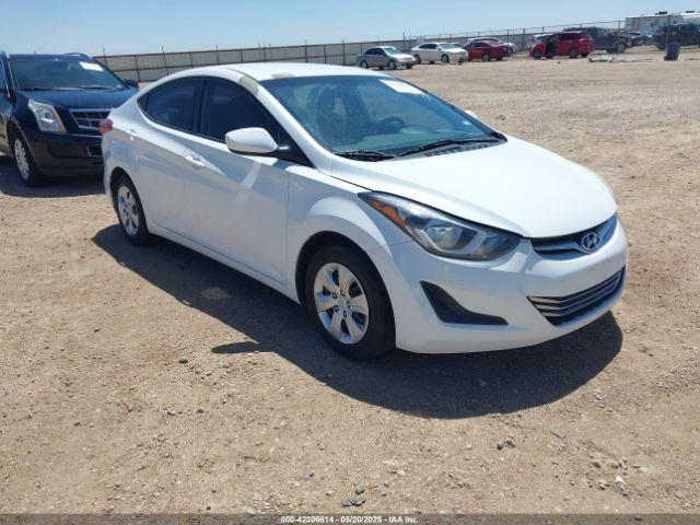  Salvage Hyundai ELANTRA
