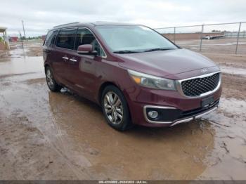  Salvage Kia Sedona