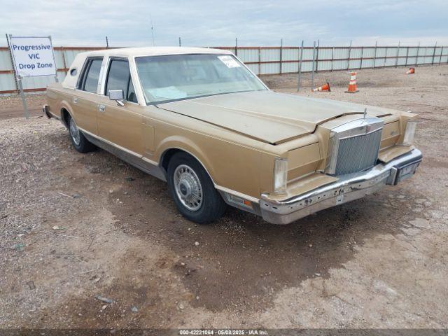  Salvage Lincoln Mark VI