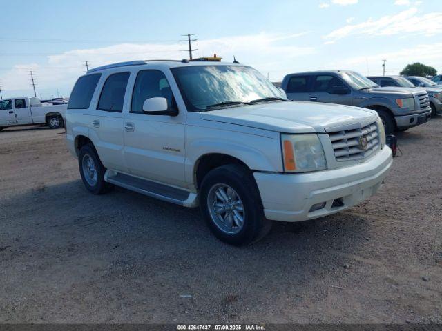  Salvage Cadillac Escalade