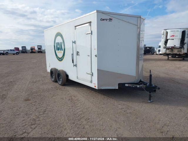  Salvage Cargo 7x16 Trailer