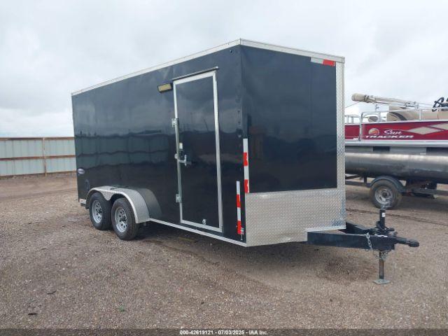  Salvage Look Trailers Cargo 16& 39; Bumper Pull