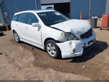  Salvage Toyota Matrix