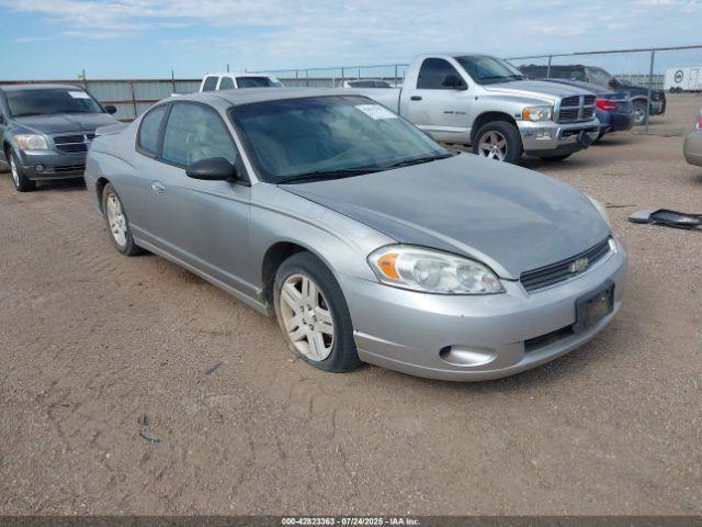  Salvage Chevrolet Monte Carlo