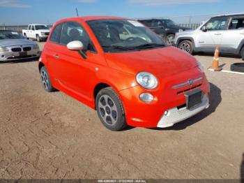  Salvage FIAT 500e