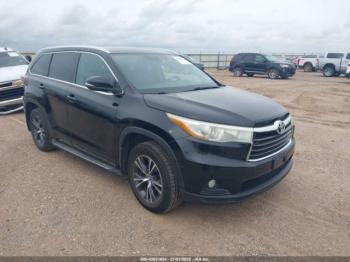  Salvage Toyota Highlander