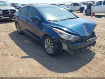  Salvage Hyundai ELANTRA