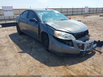  Salvage Pontiac G6