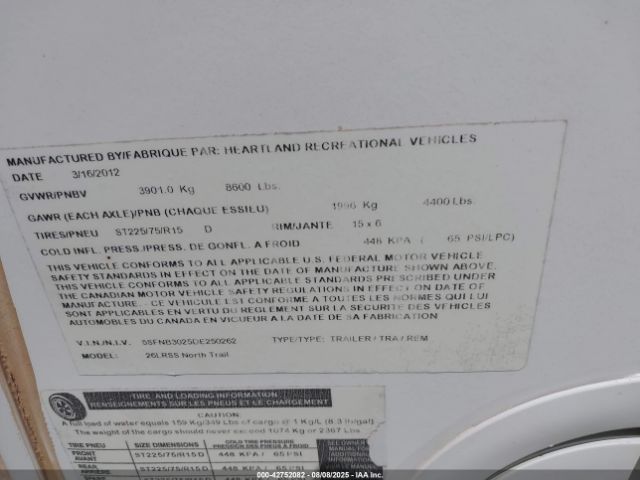 Heartland North Trail Ultra 25  Bum Image 5