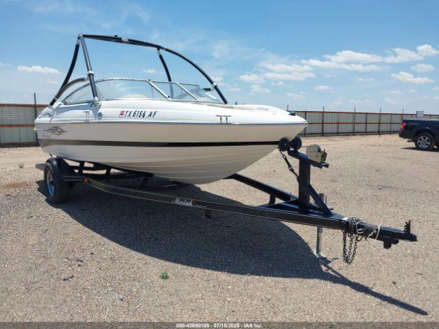  Salvage Mariah Boat And Trailer 18 