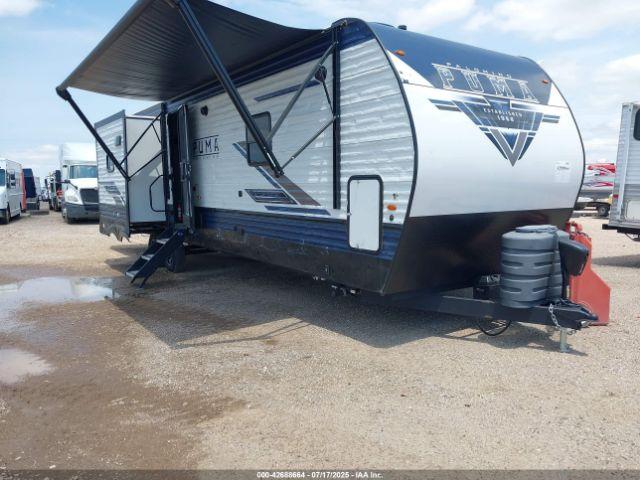  Salvage Puma Palomino 35  Bumper Pull