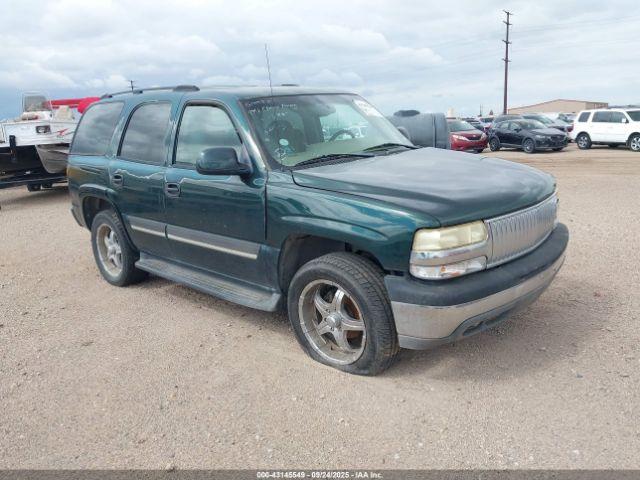  Salvage Chevrolet Tahoe