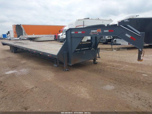  Salvage Hd Trailer Company 40  Gooseneck Trailer