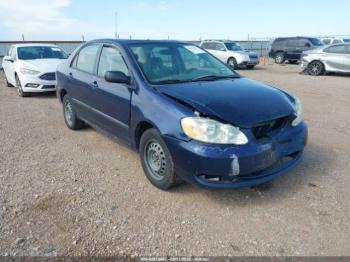  Salvage Toyota Corolla