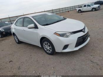  Salvage Toyota Corolla