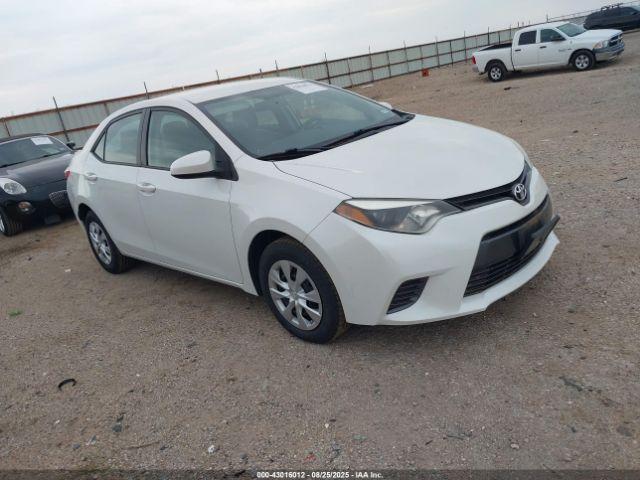  Salvage Toyota Corolla