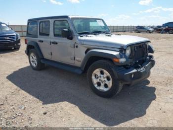  Salvage Jeep Wrangler