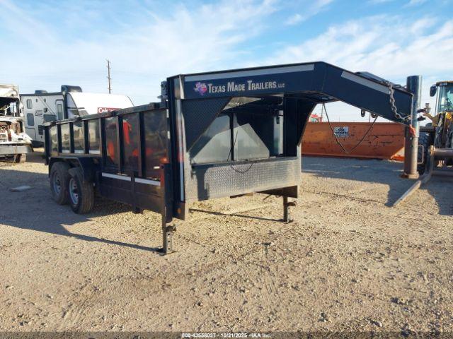  Salvage Texas Made Dump Trailer