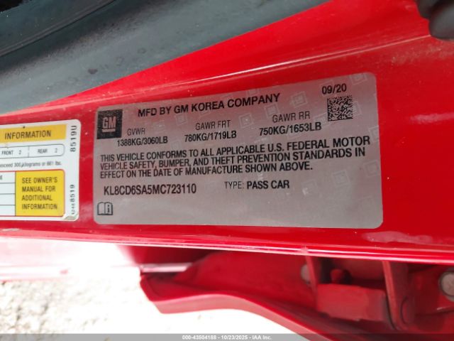 Chevrolet Spark Fwd 1lt Automatic Image 11