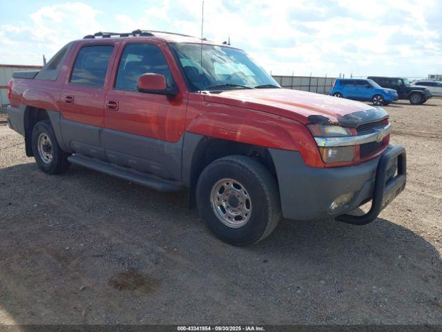  Salvage Chevrolet Avalanche 2500